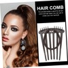 OATIPHO 4pcs Ponytail Holders Hair Combs for Women Flexible Hair