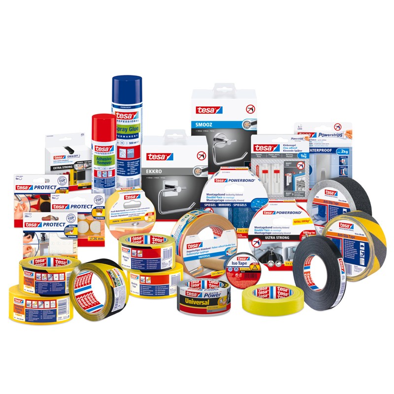 tesa extra Power Universal - Fabric-Reinforced Duct Tape for Repairing,