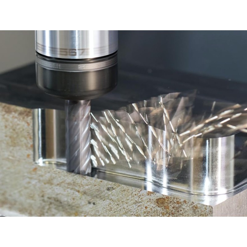 3X pecs 6mm HSS CNC Straight End Mill 4 Flute