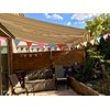 G2PLUS 12 m Fabric Bunting Garland, Blue and Red Bunting