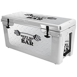 MightySkins (Cooler Not Included) Skin Compatible with RTIC 65 Cooler (2017 Model) - Meet Me at The Bar | Protective, Durable, and Unique Vinyl Decal wrap Cover | Easy to Apply | Made in The USA