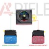 APIELE 22mm Momentary Push Button Switch Metal Head Plastic Body