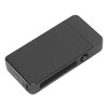 Electric Dual Arc Lighter Rechargeable Windproof Flameless 220mAh Aluminium Alloy