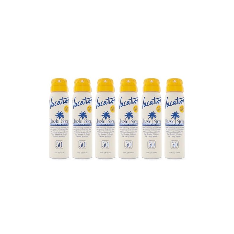 Vacation Mini Classic - Protector solar en aerosol SPF 50,