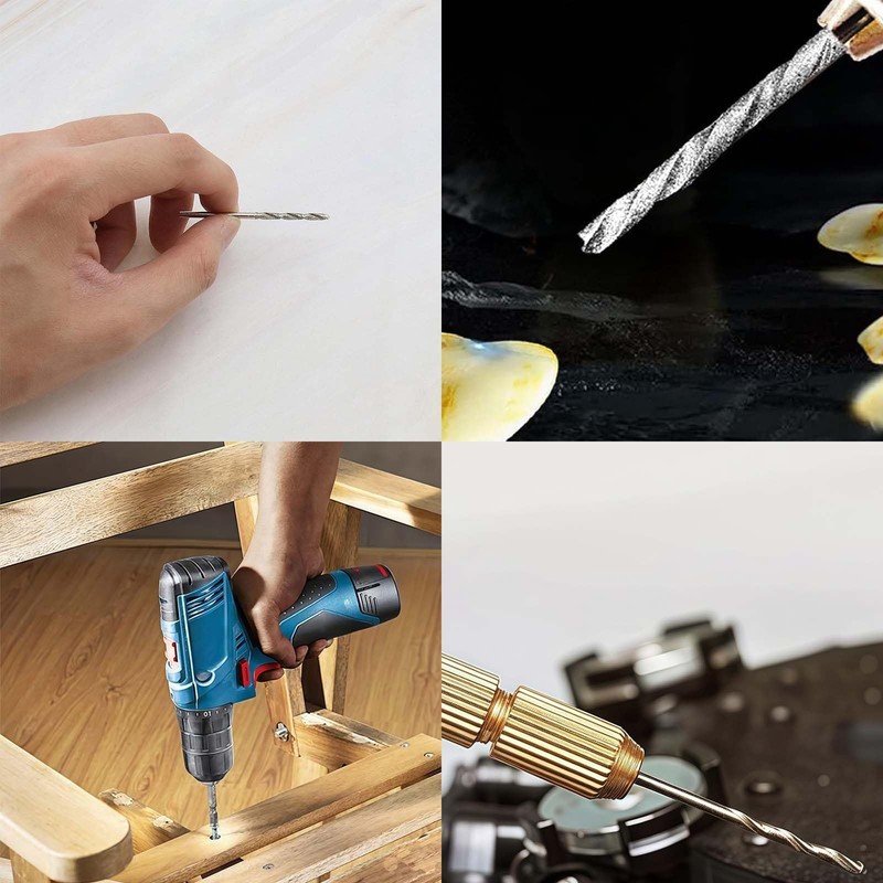 10 Piece Diamond Drill Bit Set, Tile Drill Set, Robust