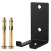 QWORK® Single Barbell Bar Holder - Solid Steel - Wall