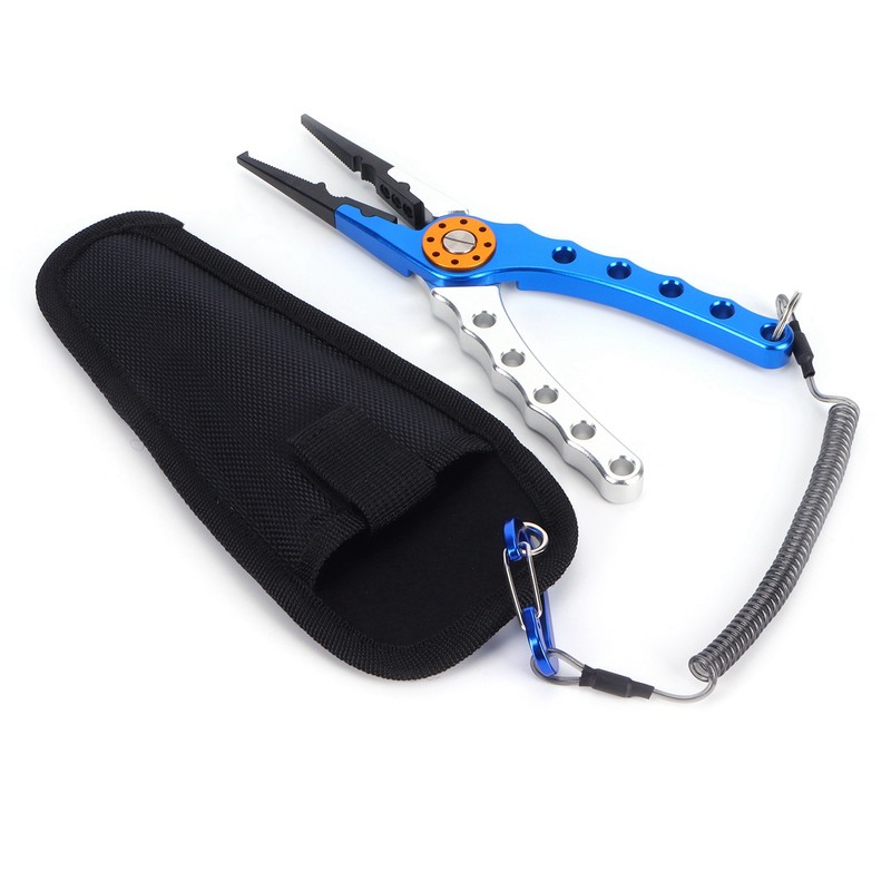 Fishing Lure Pliers Tongs Multifunction Aluminum Alloy Hook Remover Tool