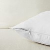 Fancy Homi Set of 2 Pure White Lumbar Decorative Throw