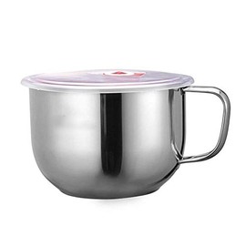 Ramen Noodle Soup Pasta Bowl Stainless Steel Induction Cooker with Cover