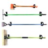 MegaMaxx Universal Black Garden Tool Brackets - DIY Tool Wall