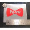 Unbranded Pee-Wee Herman Bow Tie RED vinyl decal weatherproof dishwasher-saf
