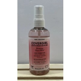 Covergirl Clean Fresh Skincare Priming Glow Mist Rose Water+Vitamin C 3.3 oz