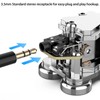 Double Paddle Key Socket Replacement - CW Key Automatic Stainless