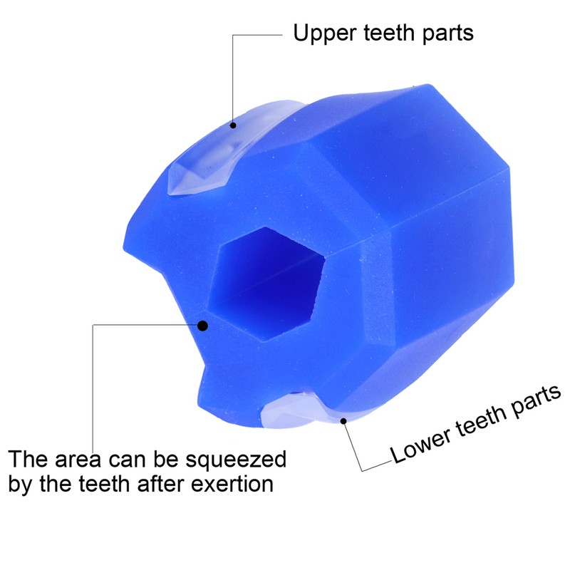 Facial Slimming Jawline Trainer with Lanyard Jaw Muscle Training Face