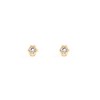 9 K Yellow Gold Flower Baby Earrings