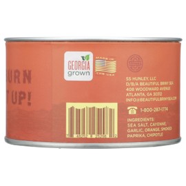 BEAUTIFUL BRINY SEA Seriously Spicy Chile Sea Salt, 6.5 OZ