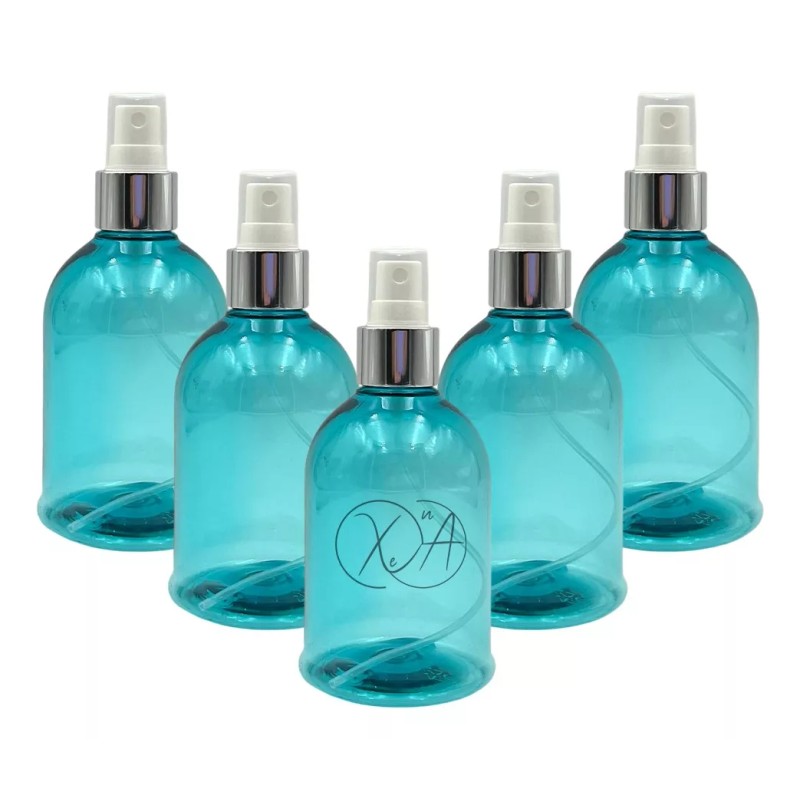 Xena Envases Plasticos Colores Campana 250 Ml Atomizador Plata 10