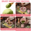 4pcs Matcha Whisk Set, Matcha Kit, Matcha Whisk and Bowl,