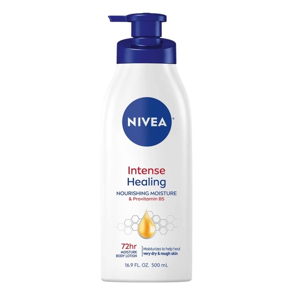 NIVEA Intense Healing Body Lotion 72 Hr Moisture for Dry