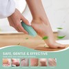 Nano Glass Foot File Callus Remover with Cover， Foot Scrubber