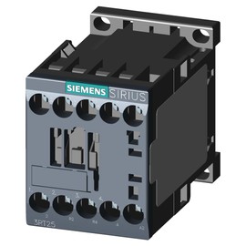 Siemens 3RT25161AK60 2No+2Nc Contactor, AC3: 4Kw Dc 110V 50Hz, 120V 60Hz 4-Pole, 2No+2Nc, Sz: S00, Screw TERMINAL