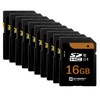 Synergy Digital 16GB Secure Digital SDHC UHS-I Memory Cards, Compatible