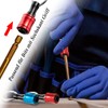 Mesee 6 Pieces 1/4 Inch Hex Shank Screwdriver Bit Holder,