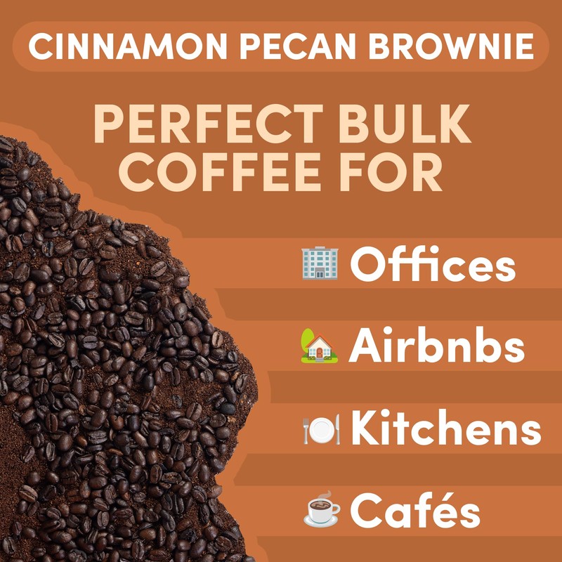 Sarasota Coffee Whole Bean Cinnamon Pecan Brownie | Medium Roast