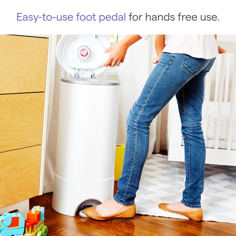 Munchkin® STEP™ Diaper Pail Powered by Arm & Hammer, #1