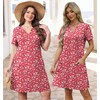 WIHOLL Summer Dresses for Women 2025 Vacation Casual Beach Hawailan