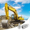 PATIKIL 1/4"NPT ISO-A Hydraulic Quick Disconnect Coupling, 1 Set Flat
