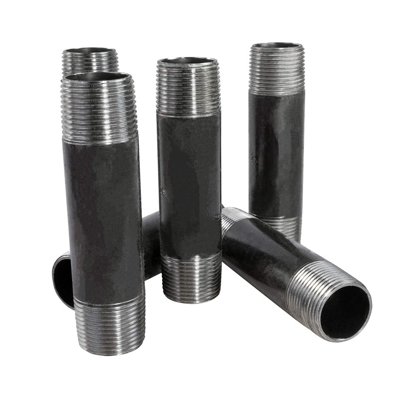 Supply Giant 1200NPBA Malleable Black Pipe Assortment Kit, 60 Pipes
