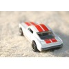 MATCHBOX 1965 PEARL WHITE METALLIC FORD MUSTANG CHROME LINE SPINNER