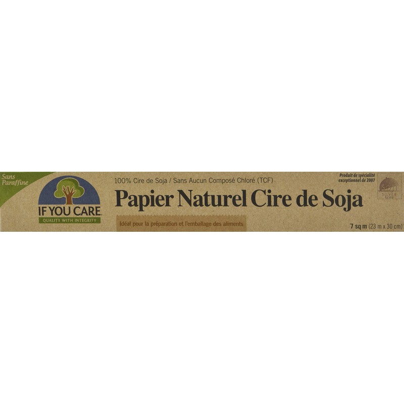 If You Care, Paper Waxed Unbleached 75 Square Feet