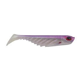 Berkley PowerBait Ripple Shad Fishing Soft Bait, HD Purple Smelt, 4"