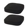 Baluue 1set Bamboo Charcoal Face Sponges Facial Cleansing Tool for
