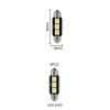 safego New 4x Festoon Canbus 39mm LED Bulbs 5050 3