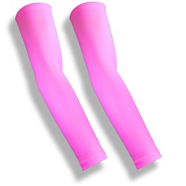iM Sports - Protectores de piel para protección de la piel, mangas de brazo completo, fabricado en Estados Unidos, par, Rosado, 3X-Large