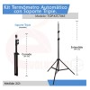 Kit Termometro Automatico Gb-100 Con Soporte Tripie V3