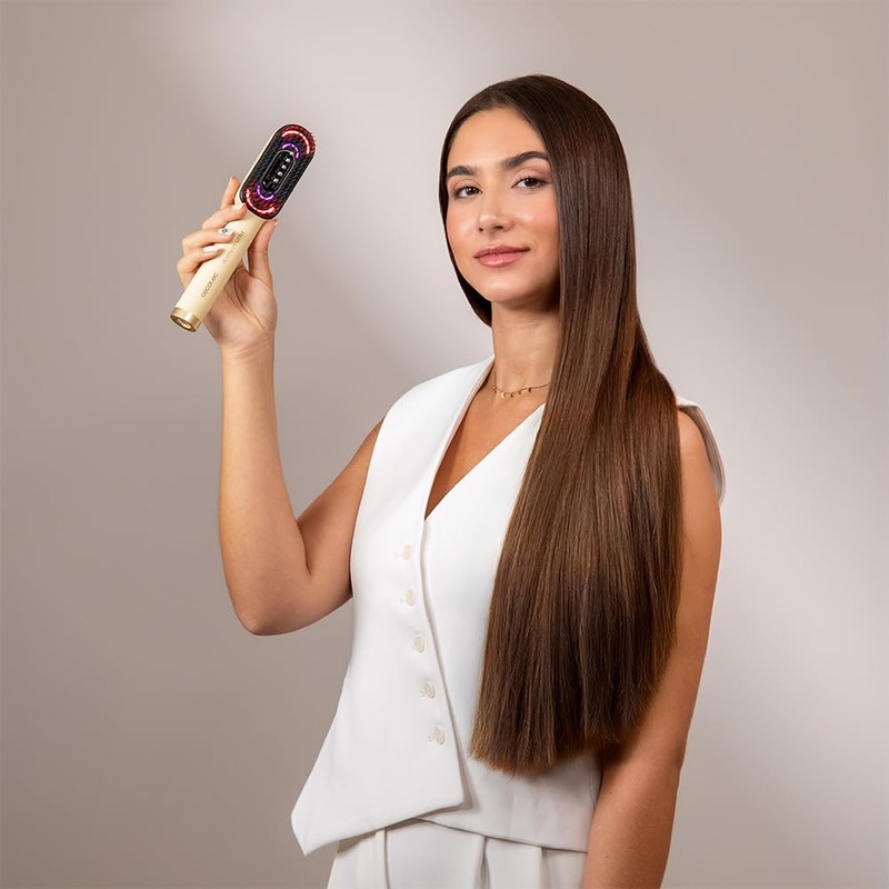 Cecotec HairCare Revitalize Little 4 LED Repair Brush
