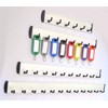 Plastic Key Rack Hook Rack with 6, 8, 10, or