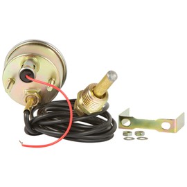 DB Electrical SSW0009 Water Temperature Gauge 100-220 Degrees F, 72" Lead W Bracket J&N 640-01027