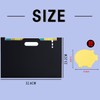 EKEZATA Document Stand, Horizontal A4, 13 Pockets, Document Holder, A4