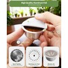 Grasseed Refillable Vertuo Capsule, Reusable Stainless Steel Vertuo Pod Kit