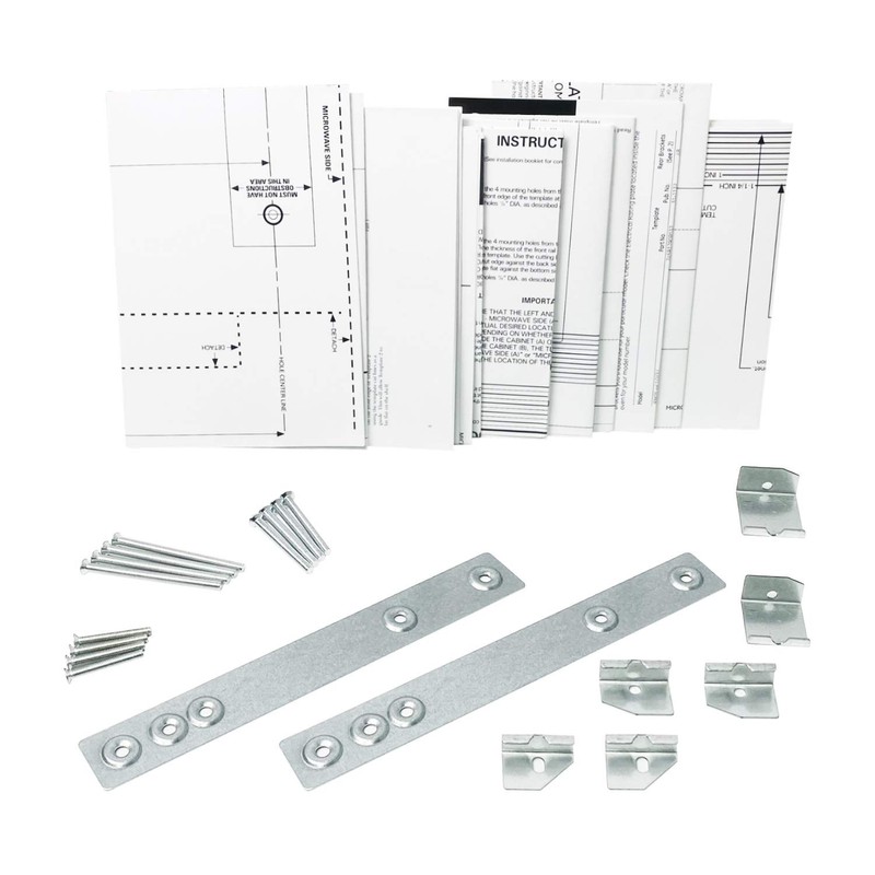 WX4-A019 JXA019k Microwave Mounting Kit Replacement Compatible with GE, Optional