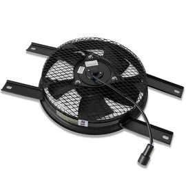Auto Dynasty SZ3113105 OE Style Radiator Cooling A/C Condenser Fan Assembly Compatible with Suzuki Sidekick 1.6L 89-98