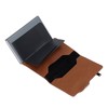 Wallet Aluminium Alloy PU Anti Lost Ultra Thin ID Credit