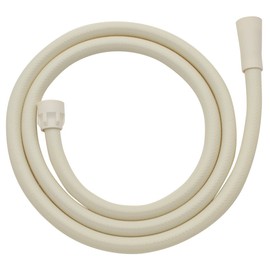 367-710 カクダイ シャワホース(1.6m) 樹脂アダプター Cクリーム 1761ai 白 ホース径:内径11×外径16mm、長さ:1.6m