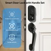 Keyless Entry Door Lock with Handle Set, Keyless Entry Deadbolt