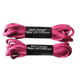 Stepace Half Round 36" (91cm) Purple Shoelaces - 2 Pair -Sneakers, Dress, Boots